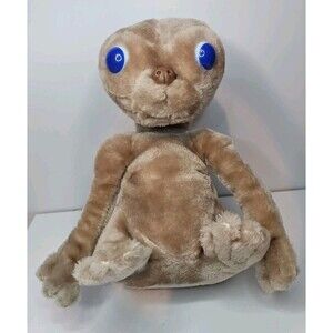 Vintage 1982 Showtime Kamar 15" E.T. Extra Terrestrial 80's Plush Doll Figure ET